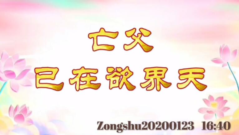 亡父已在欲界天 zongshu20200123_1640