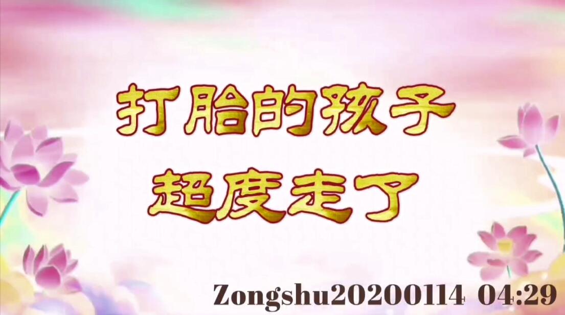 打胎的孩子超度走了 zongshu20200114_0429